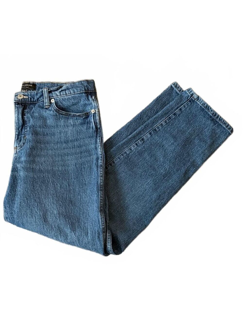 Banana Republic Women's Slouch Denim Jeans Size 10 Streetwear Urban City Chic